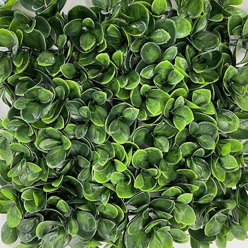 Green Eco-Friendly Artificial Boxwood Hedge Privacy Shield Fence Wall Decor