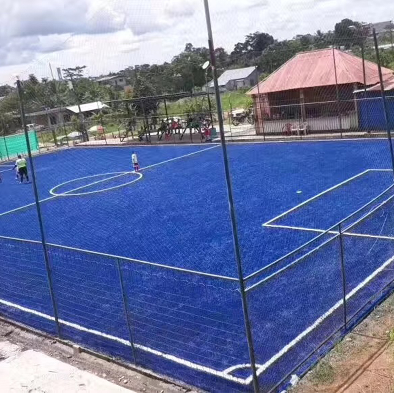 Blue Artificial Sports Grass Synthetic Football Grass Carpet Outdoor