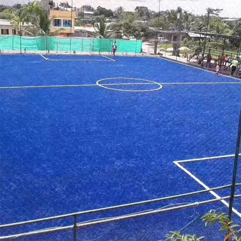 Blue Artificial Sports Grass Synthetic Football Grass Carpet Outdoor